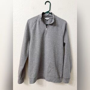 Reiss Stag Quarter Zip Pullover Sweater - M